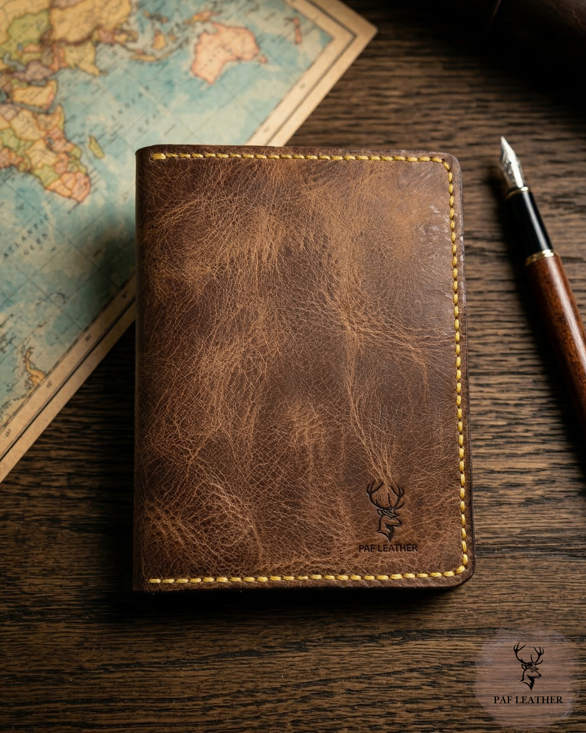 Hakiki Deri Pasaport Kılıfı ✈️